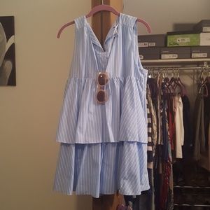 ZARA ruffled playsuit