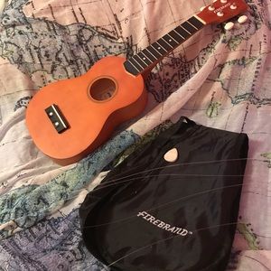 Firebrand Ukulele with Original Strings and Case