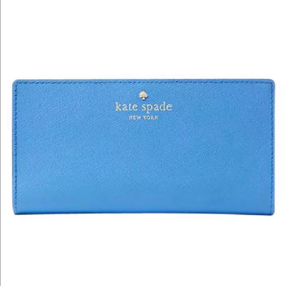 kate spade nwt MIKAS POND STACY LEATHER WALLET