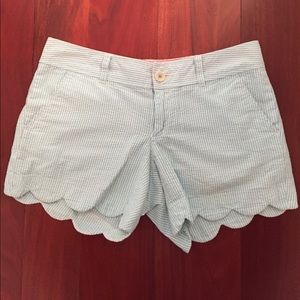 Lilly Pulitzer Seersucker Buttercup Shorts