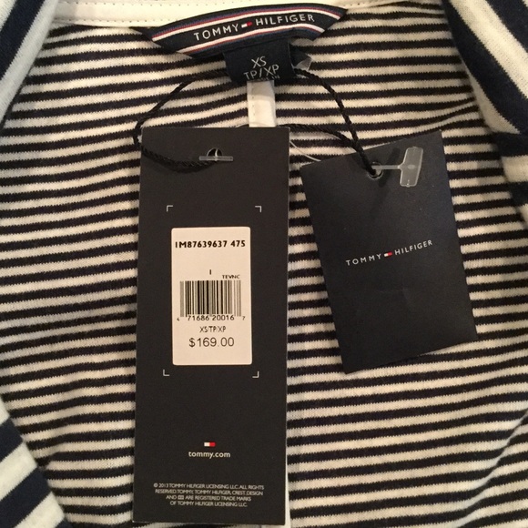 Black & White Striped Button Down Blazer - Picture 3 of 3