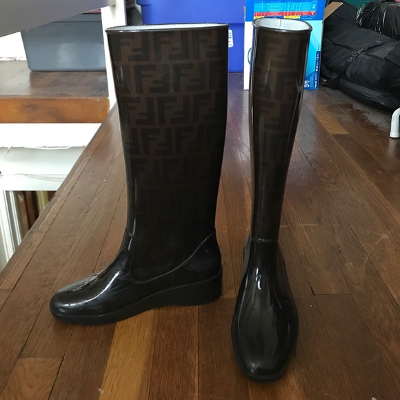 Fendi Rain Boots - Picture 2 of 4