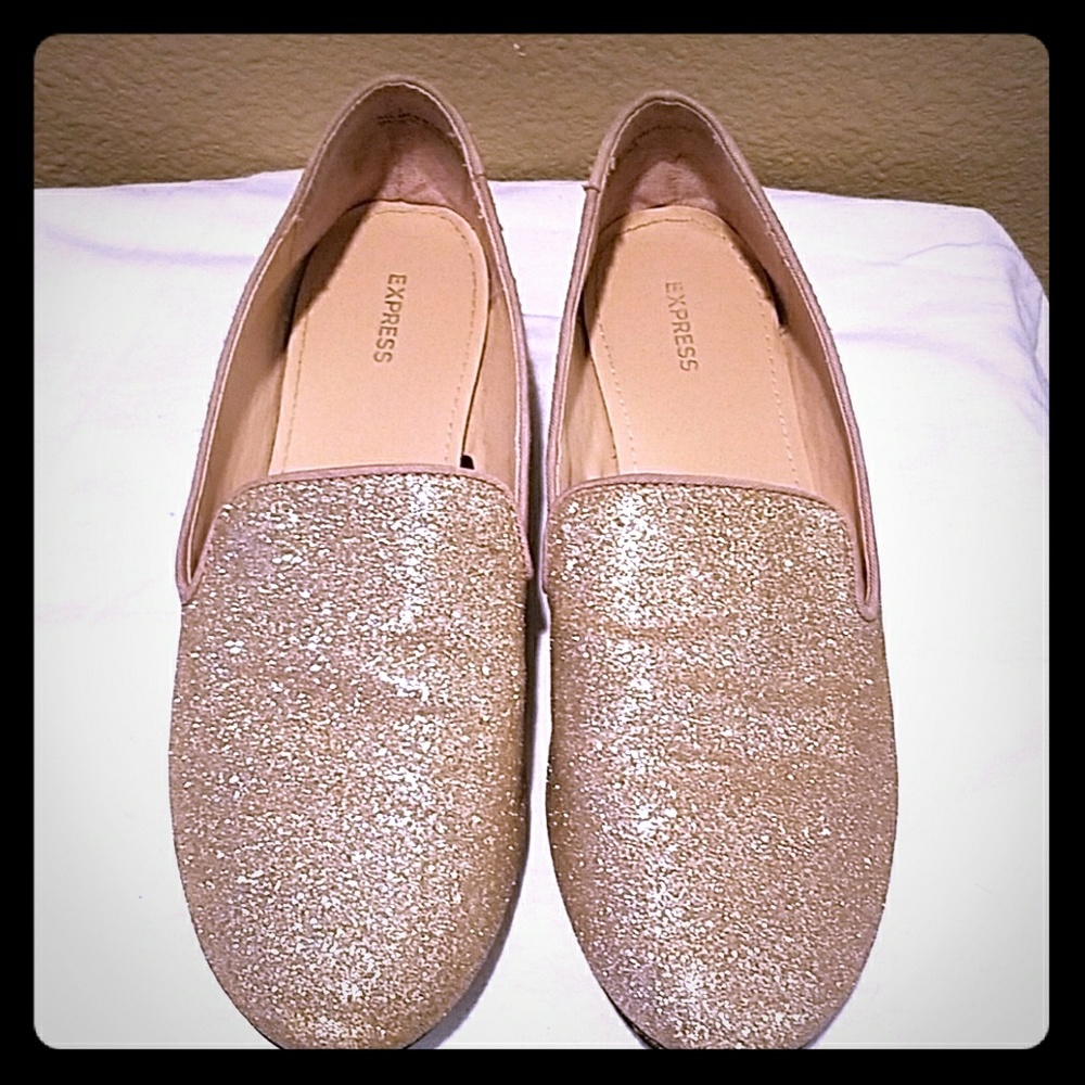 Glitter Loafers