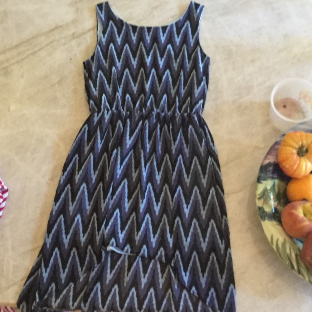 Blue dress