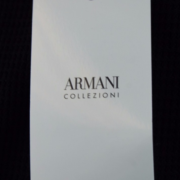 ARMANI BLACK VIRGIN WOOL FLARED SKIRT JACKET SZ 2 - Picture 2 of 4