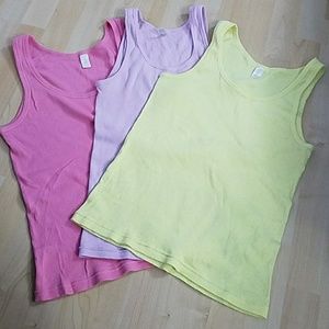 J.Crew Ribbed Tanks