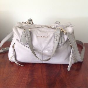 Cole Haan Gray Leather Felicity Bag