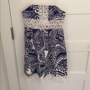 Lilly Pulitzer Strapless Dress
