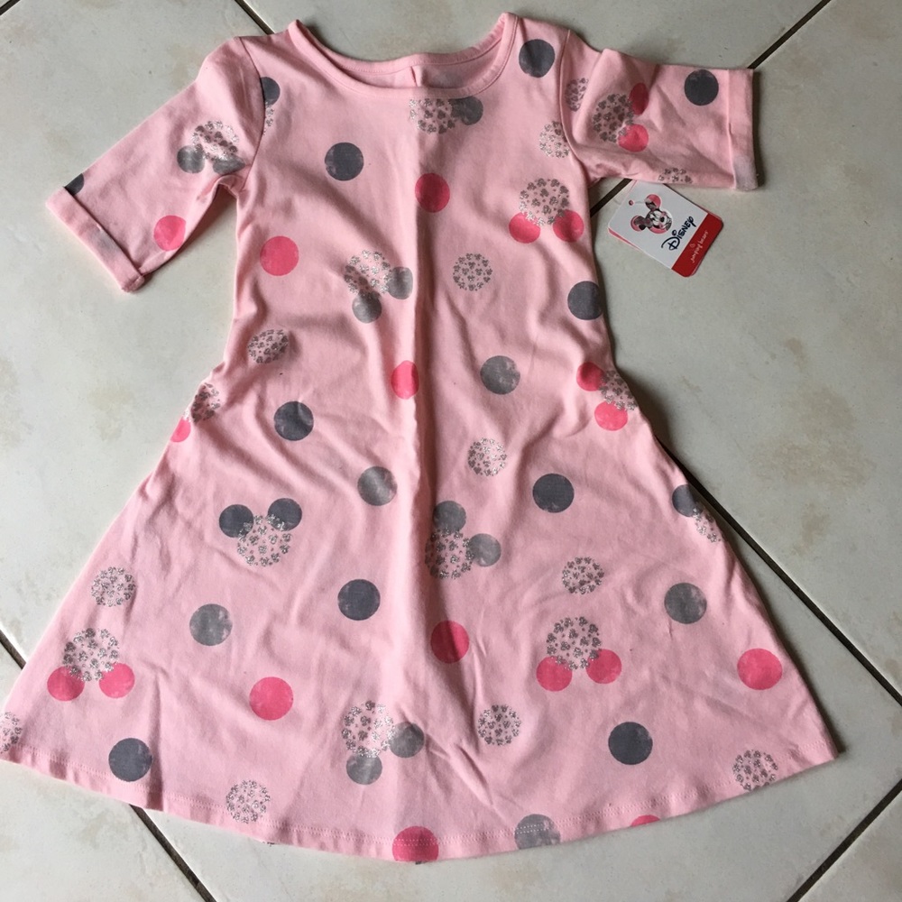 Pink Disney Minnie Mouse dress