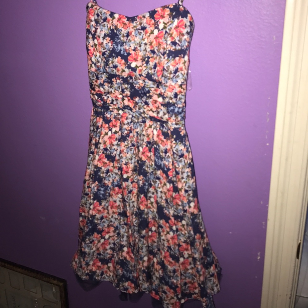 Emerald Sundae Floral dress