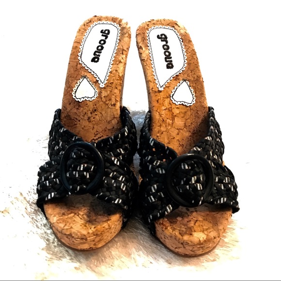 🔥Cork Wedge Sandals - Picture 2 of 6