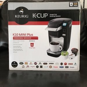 Keurig K-Cup-- single cup personal brewing system.
