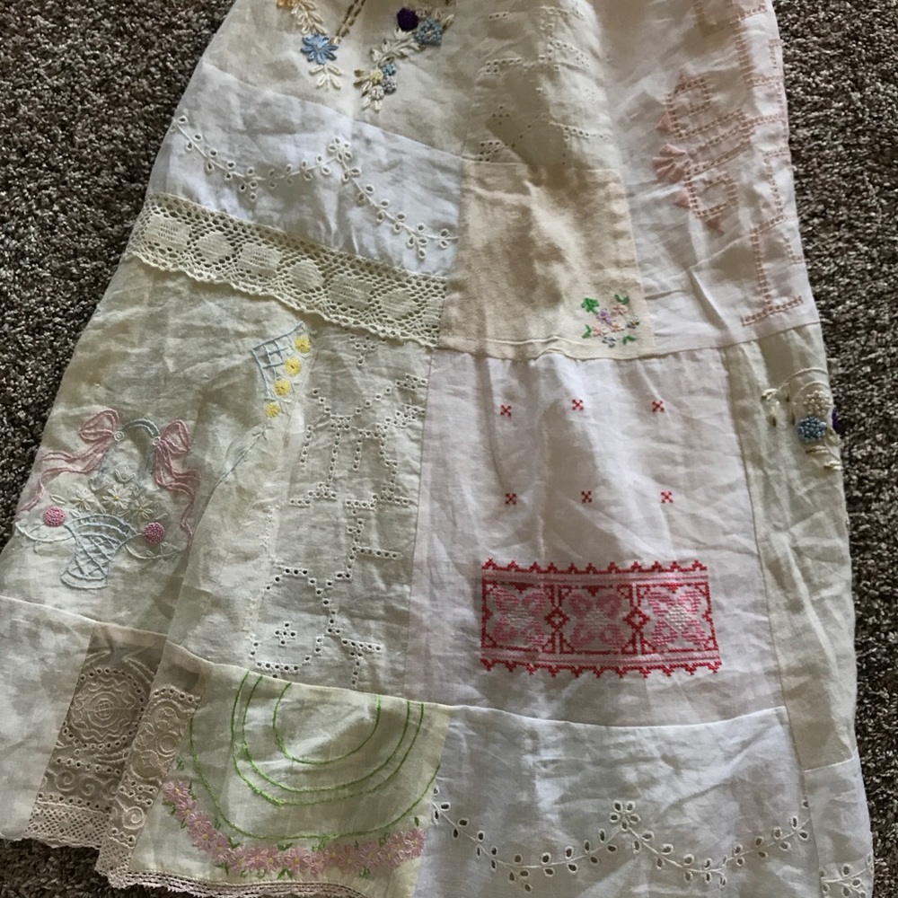 Ralph Lauren long linnin cotton skirt &shirt