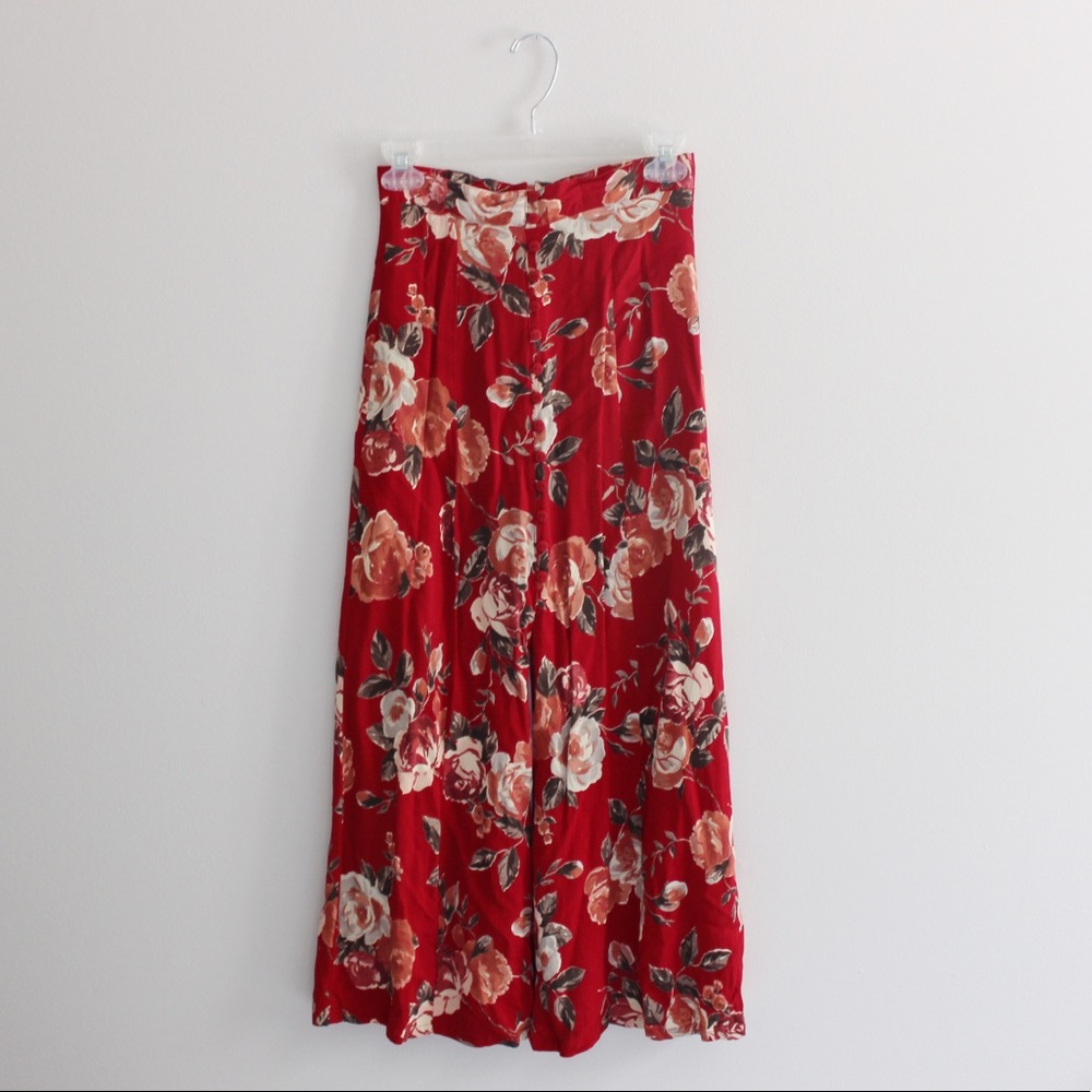 Hawaiian Floral Skirt