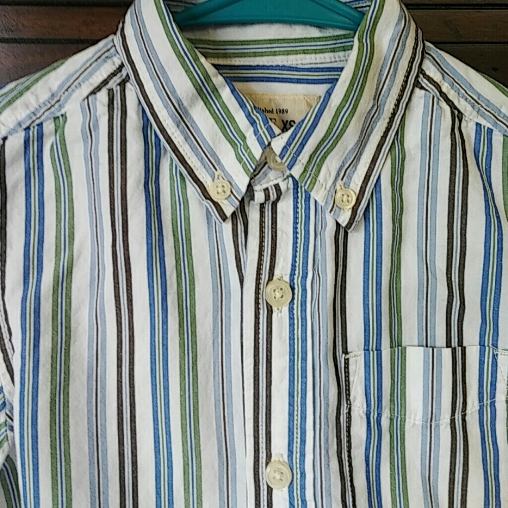 CP Striped Button Down Size 4