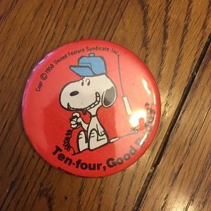 Antique 1958 Snoopy Pin