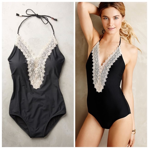 Anthropologie Other - Anthropologie lace front one piece