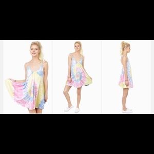 Tie dye sun dress/beach cover up
