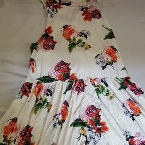 Floral Topshop Skater Dress