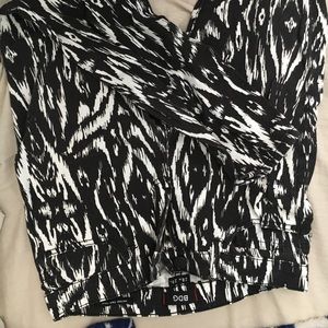 Black and white pants