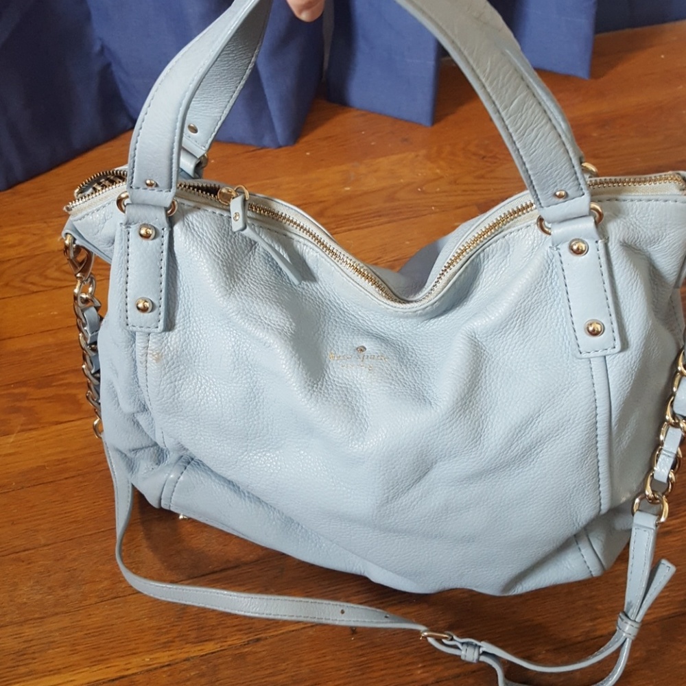 Baby blue Kate spade bag
