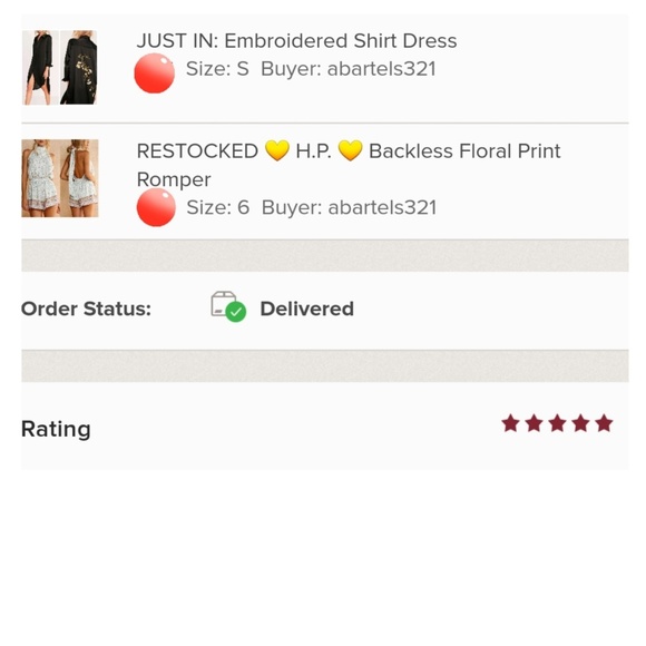 RESTOCKED π H.P. π Backless Floral Print Romper - Picture 7 of 8