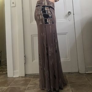 Tie-dye Maxi Skirt