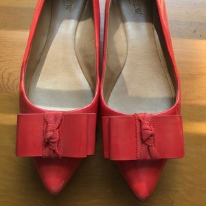 J.Crew flats with bow