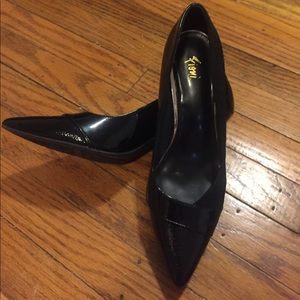 Pointed Toe Black Heels