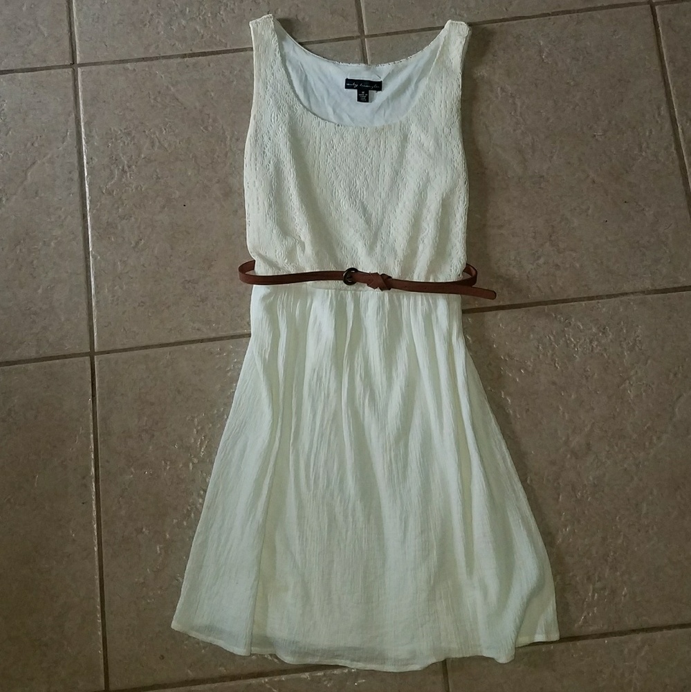 Lace and Linen Dress size Medium