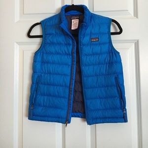 Kids Blue Patagonia Vest