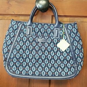 Vera Bradley trapeze tote in Marrakesh Motifs NWT Vera Bradley trapeze tote in Marrakesh Motifs NWT