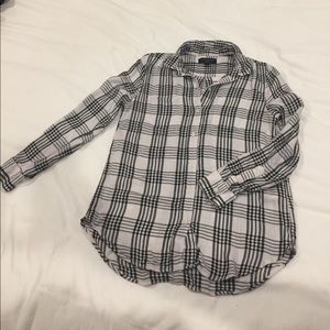 Petite size small boyfriend shirt banana republic