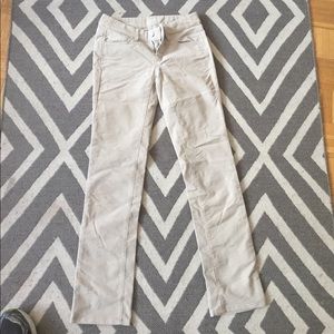 Tan corduroy pants