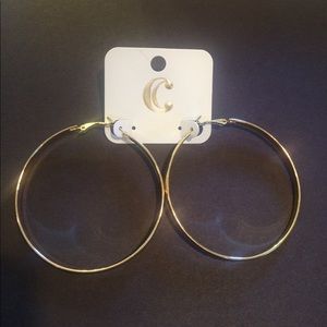 NEW Gold Hoop Earrings