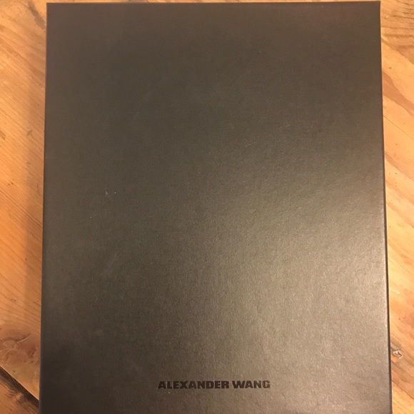 Alexander Wang Studded Sandals Black Suede - Picture 8 of 8