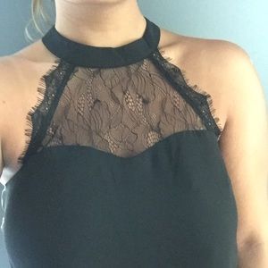 Tobi black flowy dress