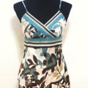 Ann Taylor print sun dress