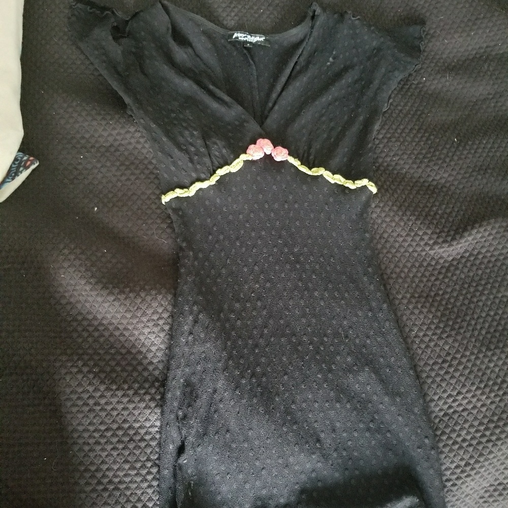 Betsy Johnson sheer dress