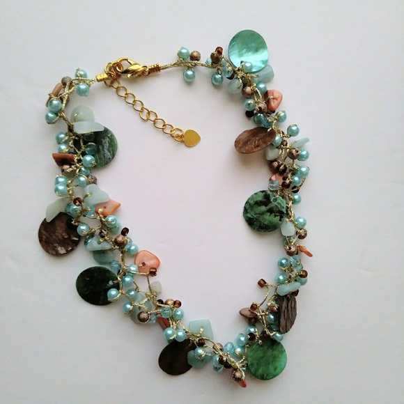 Turquoise Choker Necklace - Picture 3 of 6