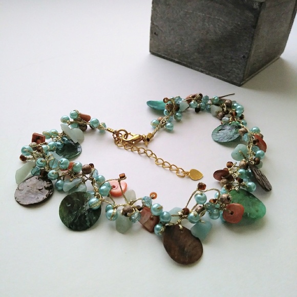 Turquoise Choker Necklace - Picture 5 of 6