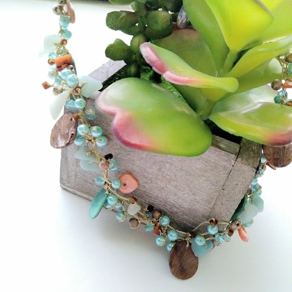 Turquoise Choker Necklace - Picture 2 of 6