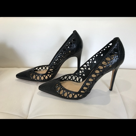 Brand new Alexandre Birman Laser-cut Python Pumps - Picture 3 of 8