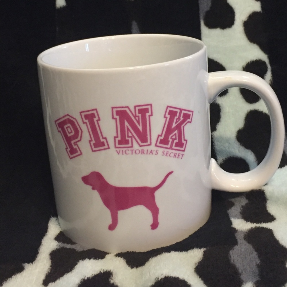 ⭐️💕VS PINK💕⭐️GIANT RARE CERAMIC MUG VINTAGE🎉