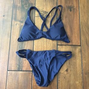 Navy Bikini Set