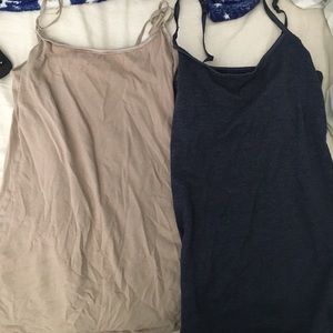 Two tank tops