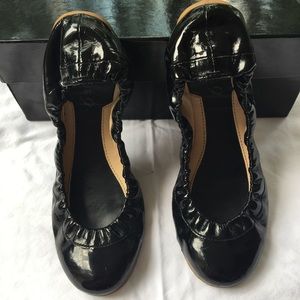 Black patent Boutique 9 Augustina flats size 6.5