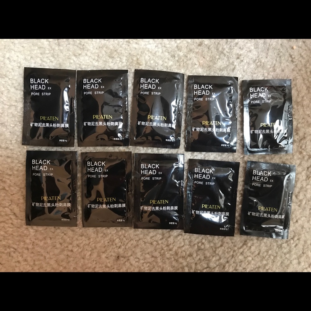 20pcs pilaten black pore strip