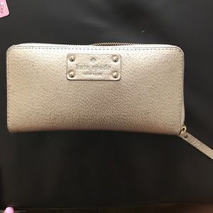 Kate Spade Rose Gold Neda Wallet