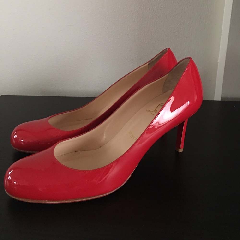 Christian Louboutin Simple Pump 70 Patent Calf
